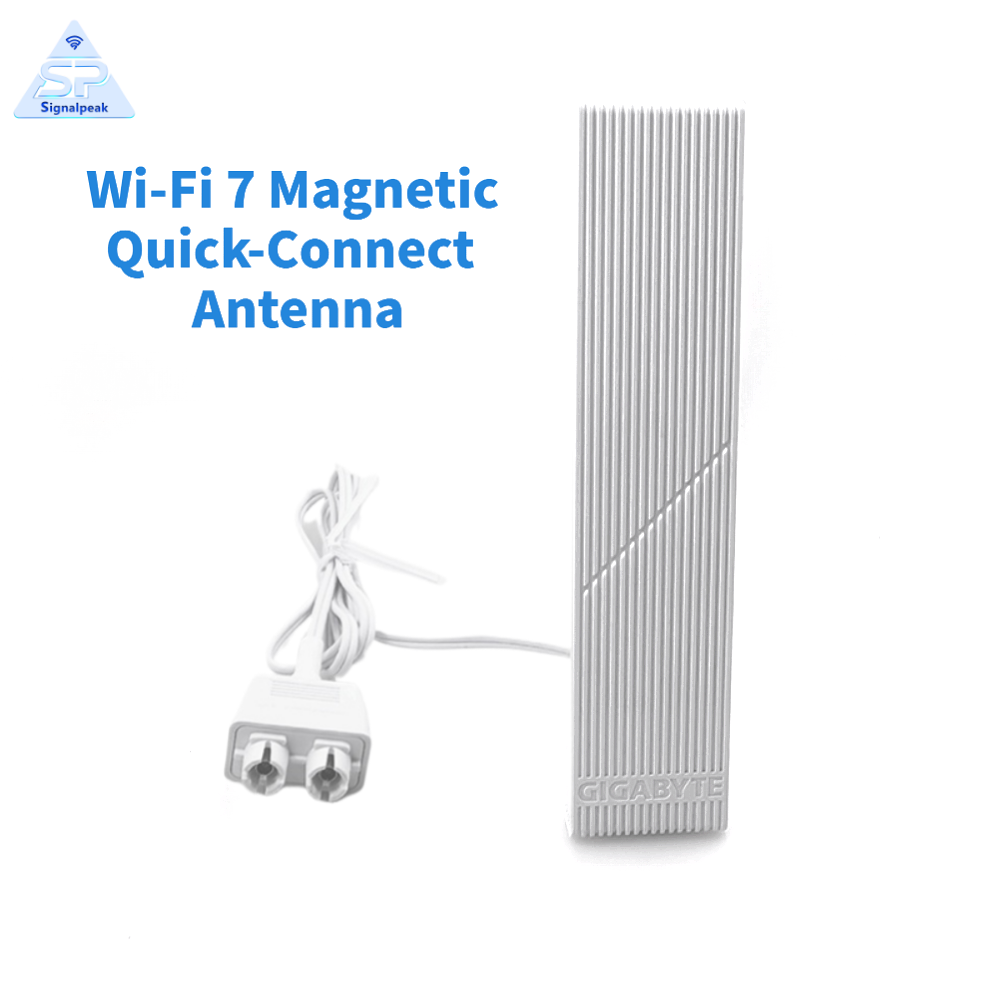 Z890 Wi-Fi 7 Motherboard - Antenna magnetica Wi-Fi 7 originale EZ-Plug
