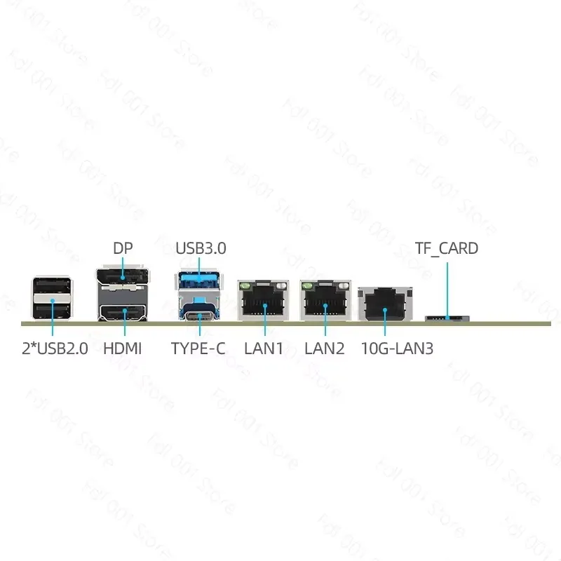 Scheda madre Mini ITX per NAS  - Mini Itx Dual 2.5G Nas Motherboard recensione e prezzo